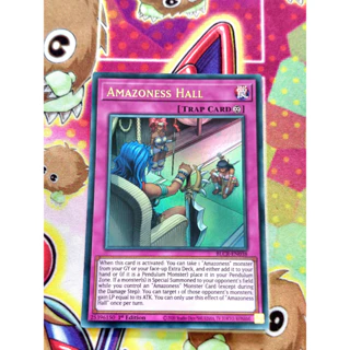 [ Đỗ Lạc Shop ] Thẻ Bài Yugioh Mint90 Trap Amazoness Hall - Ultra