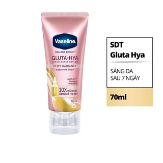 [HB GIFT] Sữa dưỡng thể Vaseline Gluta-Hya Dưỡng Da Sáng Mịn Sau 7 Ngày 30ml