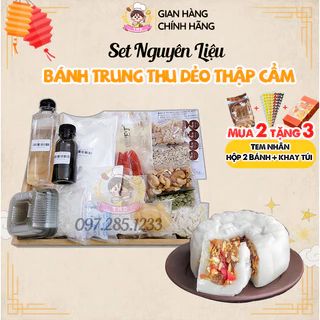 Set Nguyên Liệu Làm Bánh Trung Thu Dẻo Thập Cẩm