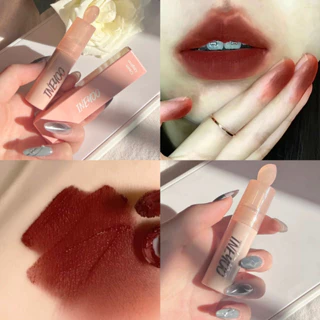 Son Kem INEYOO Cream Lipgloss vỏ hồng mềm mịn môi như nhung Chính Hãng