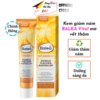 Kem nám Balae Vitamin C giúp làm mờ thâm, kem tàn nhang giảm vết nám dưỡng sáng da <Hàng Đức>