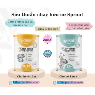 SỮA THUẦN CHAY HỮU CƠ SPROUT