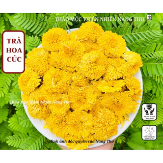 ✅[HÀNG LOẠI 1]200gr Trà Hoa Cúc Vàng Sấy Khô Hoàng Cúc Nguyên Bông Tự Nhiên, Đẹp Da, An Thần