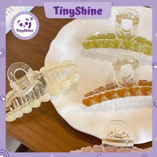 Kẹp Tóc Càng Cua Phong Cách Hàn Quốc Đính Hạt Trái Tim Sang Trọng Quý Phái (TinyShine)