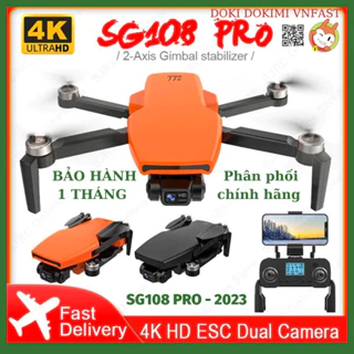 Flycam ZLL SG108 PRO 2023 - Sg108 Pro - có khe thẻ nhớ - gimbal 2 trục 4K - Remote LCD - Chính hãng - Bh 1T