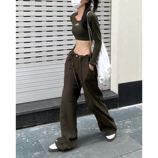 GILLBABY | Quần kaki thụng túi hộp hot trend douyin (FAME PANTS)