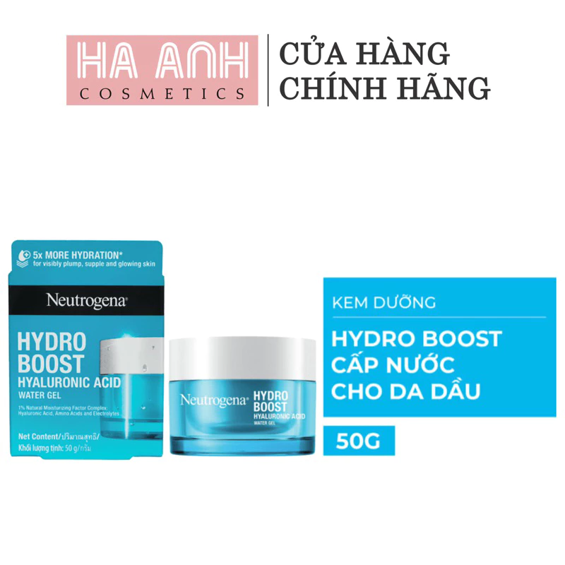 Kem Dưỡng Âm Da Dầu Neutrogena Hydro Boost Water Gel 50ml