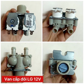 Van Cấp Nước Đôi Máy Giặt LG 12V Chính Hãng