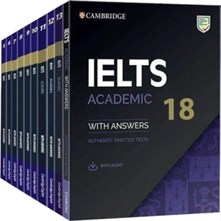 Sách Cambridge IELTS Academic Combo 18 Cuốn - Ôn Luyện Thi IELTS Tặng Kèm Audio