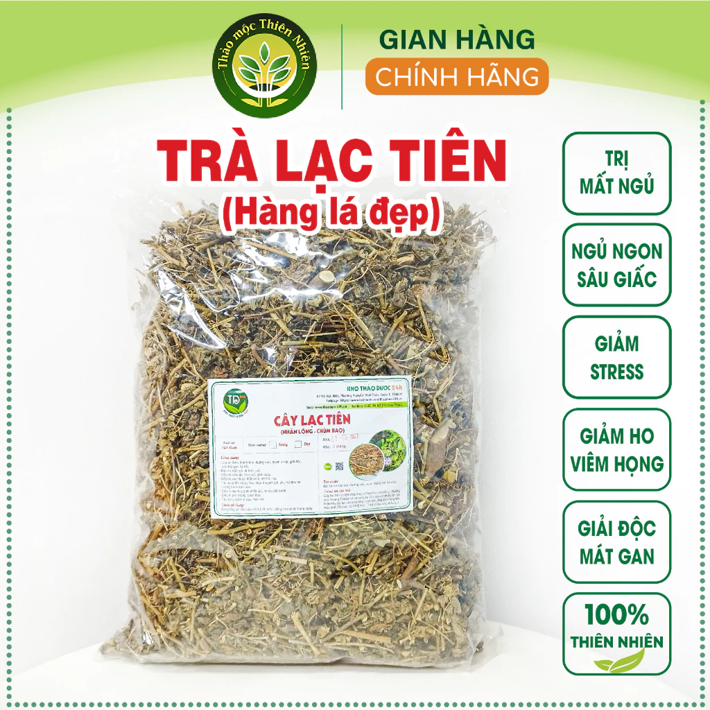 Cây Lạc Tiên sấy khô giúp an thần, ngủ ngon, thảo dược đánh bay chứng mất ngủ [500 gram - 1kg] I Store 24h