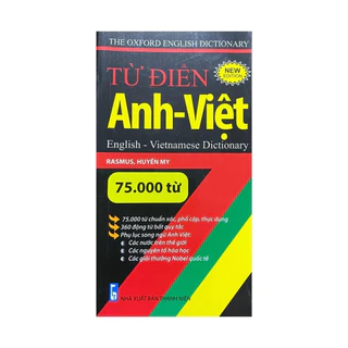 Sách - Từ điển Anh Việt 75000 từ ( mới )