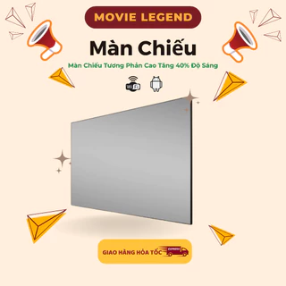 Màn Chiếu Tương Phản Cao Tăng 60% Độ Sáng, Chống Nhăn 100 inch