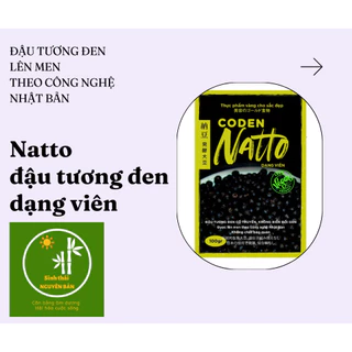 NATTO ĐẬU TƯƠNG ĐEN (DẠNG VIÊN) 100 GRAM - 165K