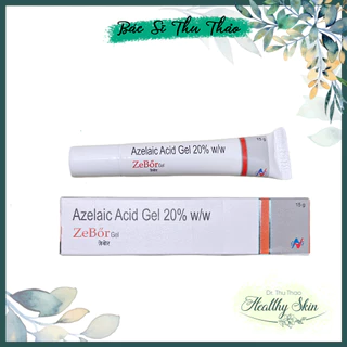 [15g] Zebor gel - 20% azelaic acid, kem chấm mụn, mờ thâm mụn