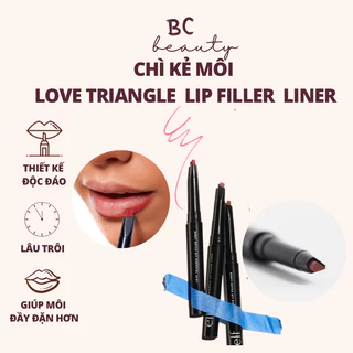 Chì Kẻ Viền Môi e.l.f Love Triangle Lip Filler Liner (Đủ Màu) | Bước Đệm Cho Đôi Môi Đầy Đặn, Căng Mọng,Sắc Xảo (0.2g)