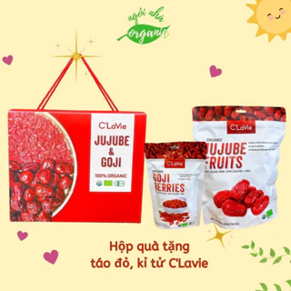 Combo táo đỏ + kỷ tử hữu cơ C'LaVie/Organic Life