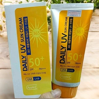 KEM CHỐNG NẮNG HÀN QUỐC DAILY UV 75G COLLAGEN C DƯỠNG DA TRẮNG MƯỢT,XÀI LÀ THÍCH