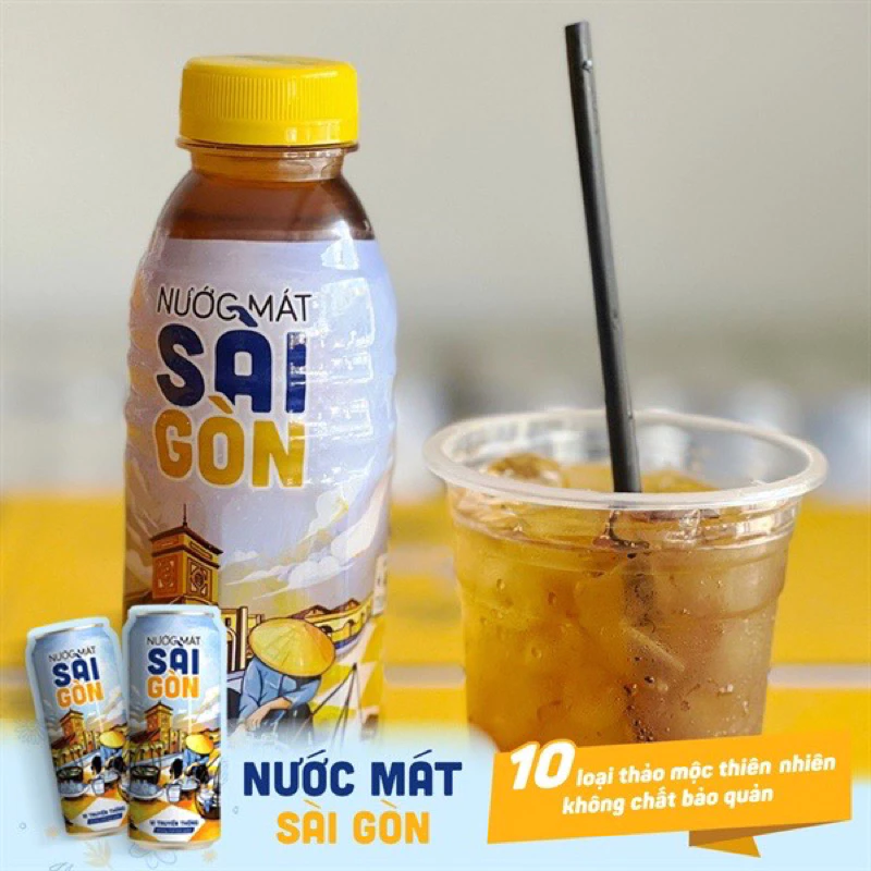 Lốc 6 chai nước mát Sài Gòn 500ml