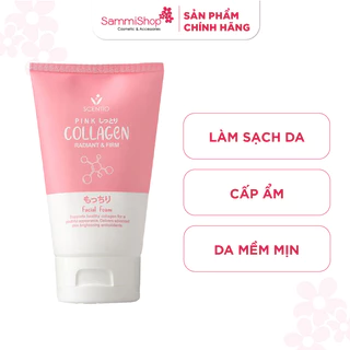 Beauty Buffet Sữa rửa mặt kiểm soát nhờn Scentio Pink Collagen 100ml