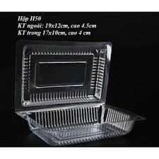 50 Hộp Pet H50 17*10.5*3cm