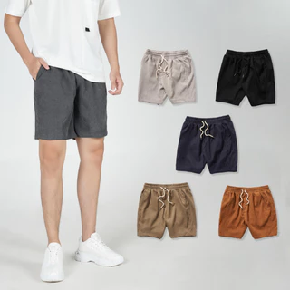 Quần short nam form rộng Unisex, quần chạm gối, tôn dáng, dễ phối đồ