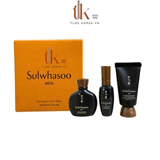 Date>=24.10. Sulwhasoo nam dưỡng da mini Serum 15ml, emulsion 8ml, kem chống nắng 15ml