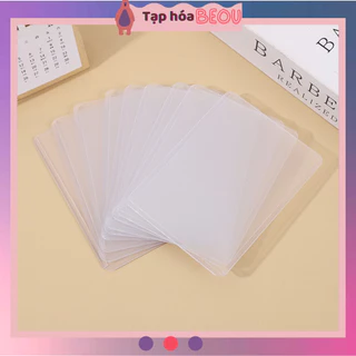 Toploader B8, bảo vệ thẻ bài bảo vệ card, toploader hologram trong suốt set 5 cái