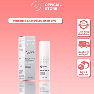 Serum Nacomi Salicylic Acid 2% tẩy da chết, kiểm soát dầu, ngăn ngừa mụn 30ml