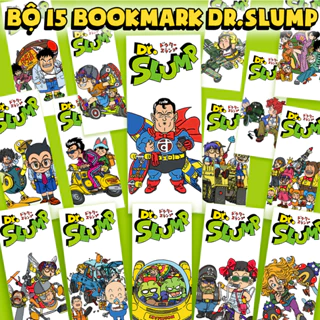 Bộ 15 cái bookmark DR. SLUMP - bookmark manga anime xinh xắn