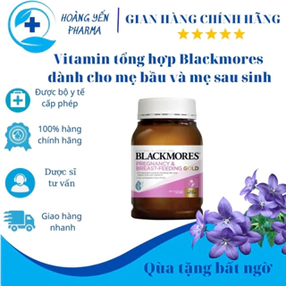 Vitamin tổng hợp Blackmores Pregnacy and Breastfeeding Gold Úc (Sản phẩm test 1 viên)