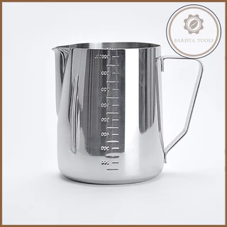 Ca đánh sữa inox có vạch chia định lượng - Dụng cụ barista