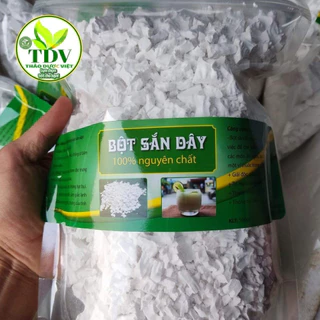 Bột sắn dây giúp giải cảm, chống say nắng, làm đẹp da, làm mờ tàn nhan, chống đói, 100% thiên nhiên