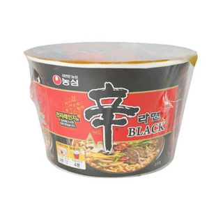 Mỳ Shin Đen Nội Địa Bát 101g Nongshim Hàn Quốc - [농심] 신블랙큰컵