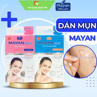 Miếng dán mụn Mayan Care nhiều kích cỡ từ Hàn Quốc hút mụn sưng đỏ, mụn bọc, kháng khuẩn, ngừa sẹo