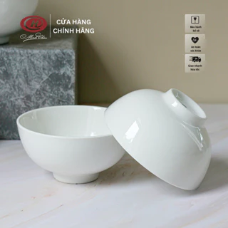 Bát Cơm Sứ Trắng Trơn 11cm - Sứ Minh Châu - C06