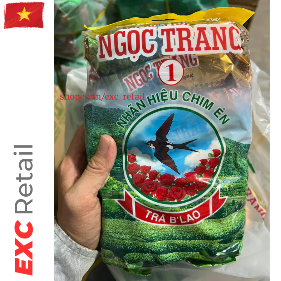 Trà Ngọc Trang Vàng B'Laos 420gr (6 tép x 70g) Chính Hãng Mẫu Mới