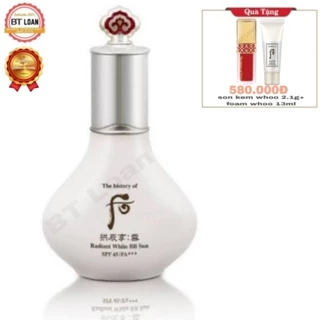 Kem nền che khuyến điểm,chống nắng BB sun Whoo trắng radiant white