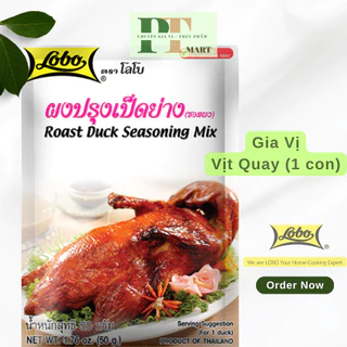 Gia vị Vịt Quay gói 50gr hiệu Lobo Thái. Roast Duck Seasoning Mix. Gà quay, bồ câu quay, chim cút quay