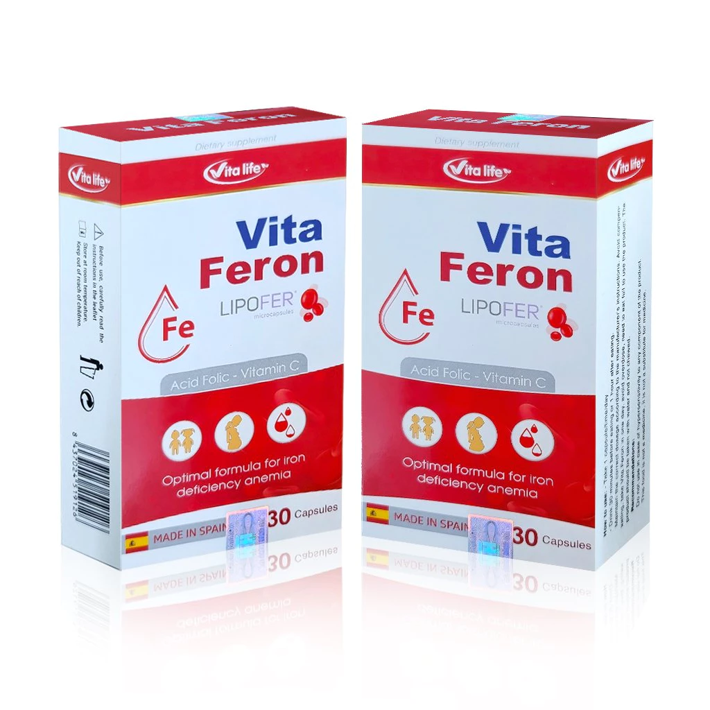 Vita Feron - Sắt hữu cơ cho phụ nữ chuẩn bị mang thai