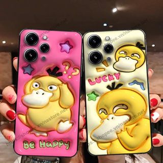 Ốp lưng Xiaomi Redmi 12 heo vàng, gấu dâu lotso xinh xắn cute giá rẻ