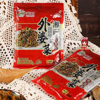 Dưa cải muối mặn Hồ Nam Gongchu - bịch 258g