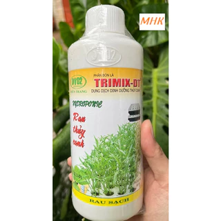 Dung dịch dùng trồng rau sạch, chuyên trồng thủy canh rau TRIMIX-DT 500ml