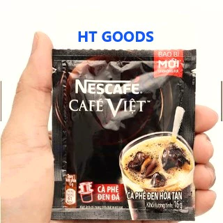 Cà Phê Đen Đá Nescafe Cafe Việt (10 gói lẻ x 16gr) Date Tháng 10/2024