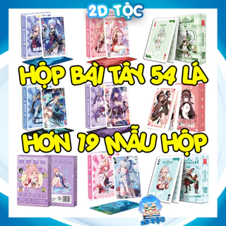 Hộp Bài Tây 54 lá in hình Game Genshin Impact - 2D Tộc Shop