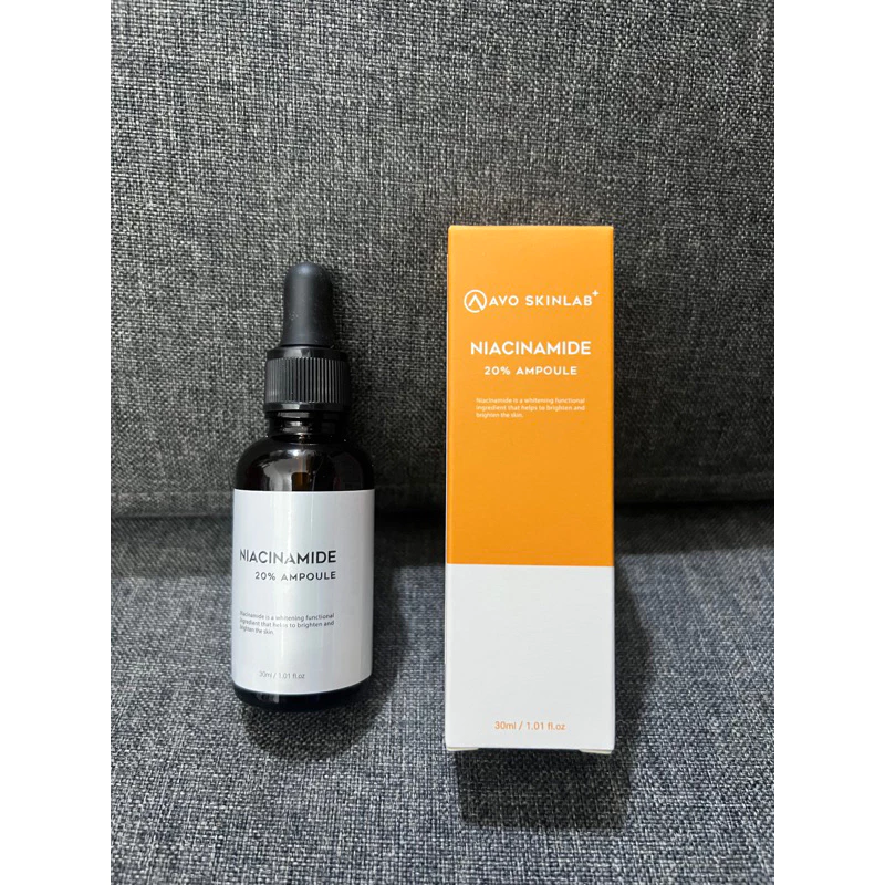 Serum niacinamide 20% AVO - Giúp cấp ẩm, sáng da, giảm thâm và chống lão hóa 30ml