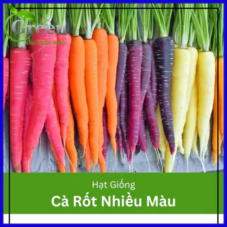 Hạt Giống Cà Rốt Nhiều Màu Mix (50 hạt)