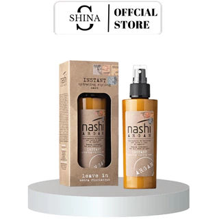 xả khô cho tóc xoăn Argan NASHI dưỡng mềm, bóng, làm phồng chân tóc