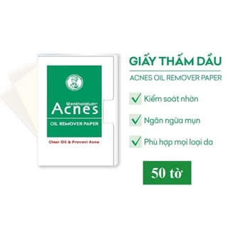 Combo 2 Giấy Thấm Dầu Acnes 50 Tờ ( date 03/08/2025)