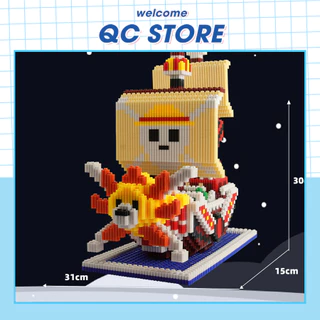 Đồ chơi lắp ráp tàu thousand sunny one piece mô hình lắp ghép cao cấp giá rẻ cho bé QC Store