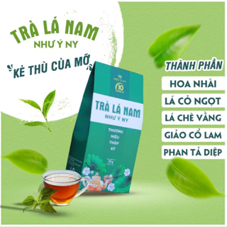 Trà Lá Nam Như Ý detox cơ thể, hỗ trợ giảm cân, thải độc gan hiệu quả hộp 70gr